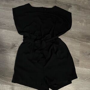 Black Dressy Romper